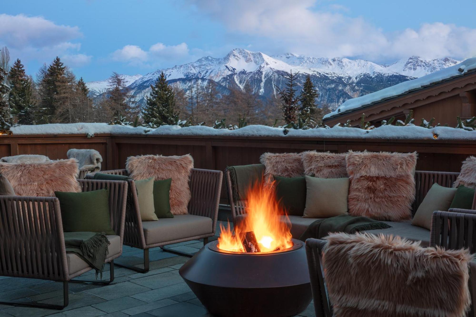 Guarda Golf Hotel & Residences Crans-Montana Kültér fotó