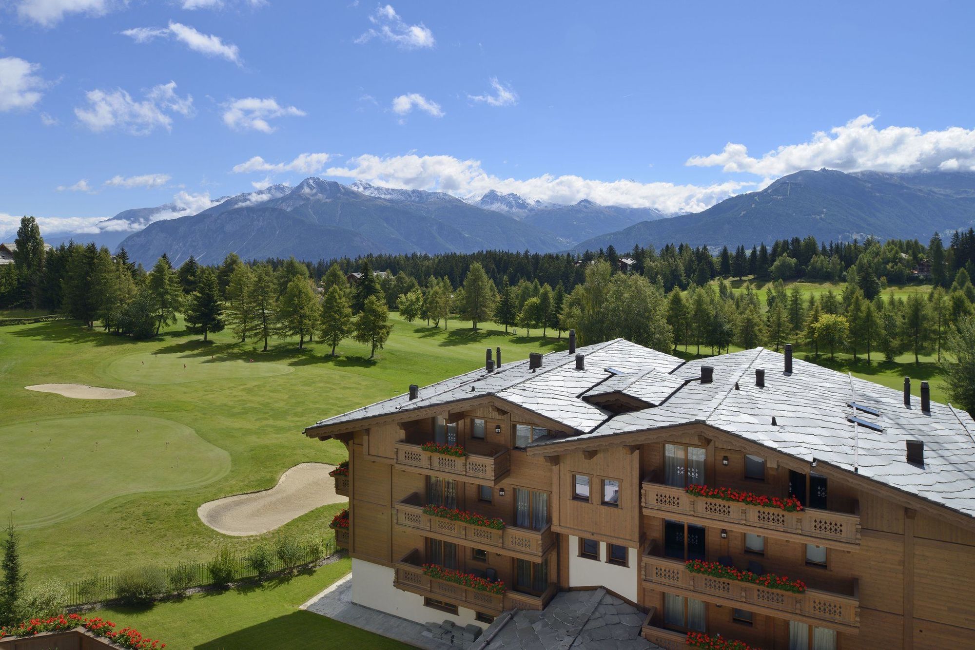 Guarda Golf Hotel & Residences Crans-Montana Kültér fotó