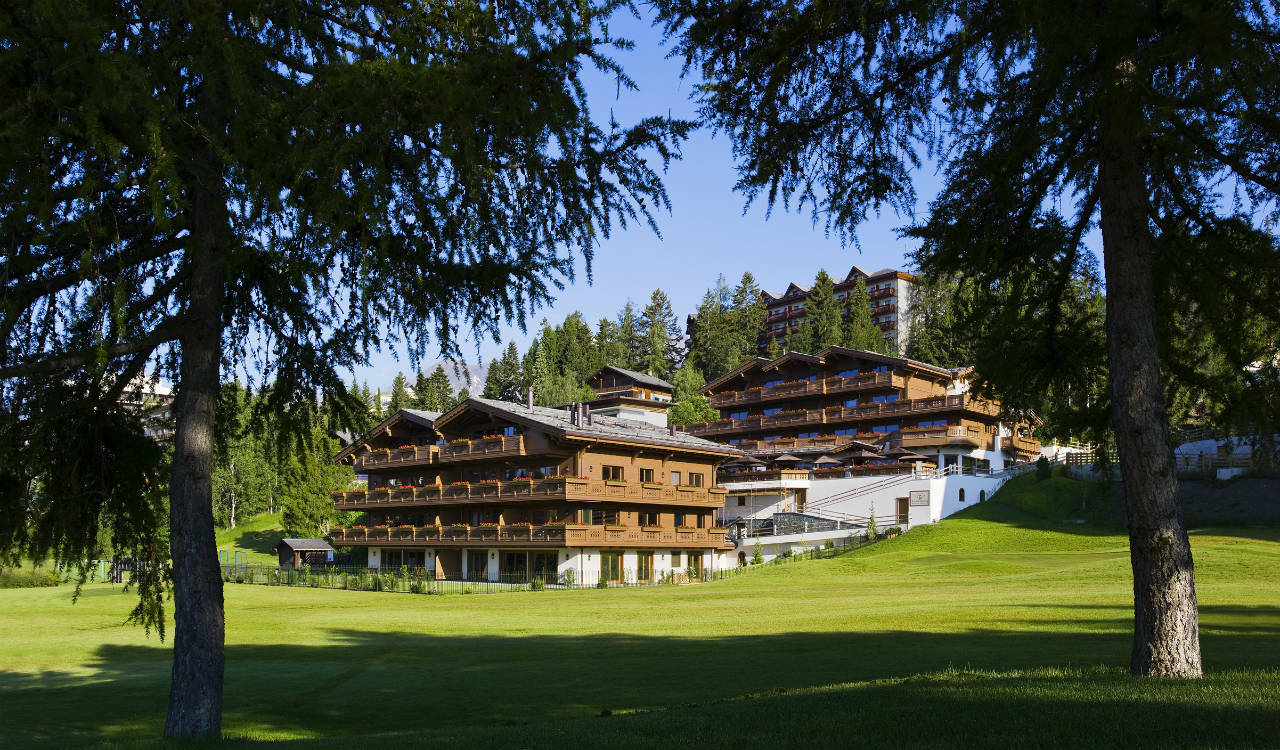 Guarda Golf Hotel & Residences Crans-Montana Kültér fotó